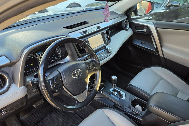 Toyota RAV-4 2.5 Hybrid Skóra Navi PDC Hand FreeEl. Klapa Serwis Kamera zdjęcie 22