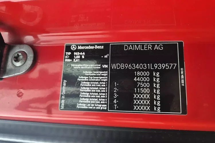 Mercedes 1845 zdjęcie 36