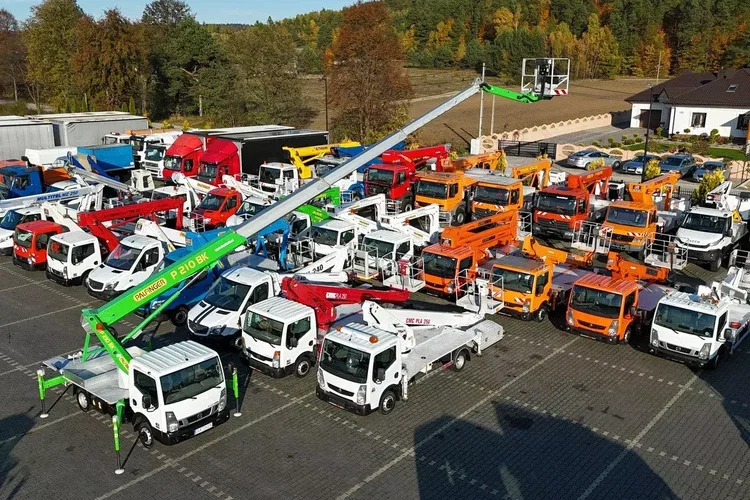 Nissan Cabstar Zwyżka Podnośnik Koszowy PALFINGER P210 BK UDT zdjęcie 4