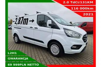 Ford transit-custom L2H1 69999zł NETTO 2.0TdCi/131KM