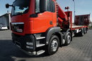 MAN TGS 35.360 / 8x2-4 / LAWETA + HDS FASSI  F240 / OŚ PODNOSZONA / 4 OSIOWY / NAJAZDY HYDRAULICZNE / WCIĄGARKA / POMOC DROGOWA zdjęcie 13