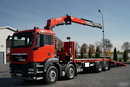 MAN TGS 35.360 / 8x2-4 / LAWETA + HDS FASSI  F240 / OŚ PODNOSZONA / 4 OSIOWY / NAJAZDY HYDRAULICZNE / WCIĄGARKA / POMOC DROGOWA zdjęcie 1