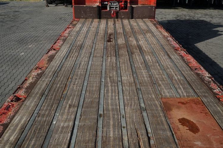 MAN TGS 35.360 / 8x2-4 / LAWETA + HDS FASSI  F240 / OŚ PODNOSZONA / 4 OSIOWY / NAJAZDY HYDRAULICZNE / WCIĄGARKA / POMOC DROGOWA zdjęcie 26