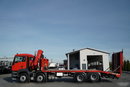 MAN TGS 35.360 / 8x2-4 / LAWETA + HDS FASSI  F240 / OŚ PODNOSZONA / 4 OSIOWY / NAJAZDY HYDRAULICZNE / WCIĄGARKA / POMOC DROGOWA zdjęcie 6