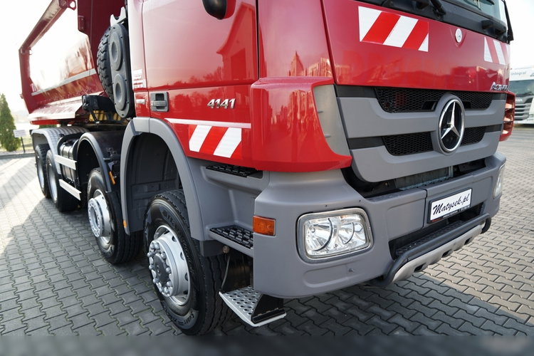 Mercedes -BENZ ACTROS 4141 / 8X6 / WYWROTKA TYLNOZSYPOWA / MEILLER KIPPER 5.3M / MANUAL /  zdjęcie 15