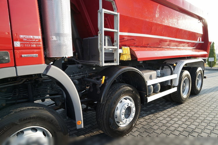 Mercedes -BENZ ACTROS 4141 / 8X6 / WYWROTKA TYLNOZSYPOWA / MEILLER KIPPER 5.3M / MANUAL /  zdjęcie 18