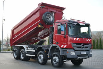 Mercedes -BENZ ACTROS 4141 / 8X6 / WYWROTKA TYLNOZSYPOWA / MEILLER KIPPER 5.3M / MANUAL / 