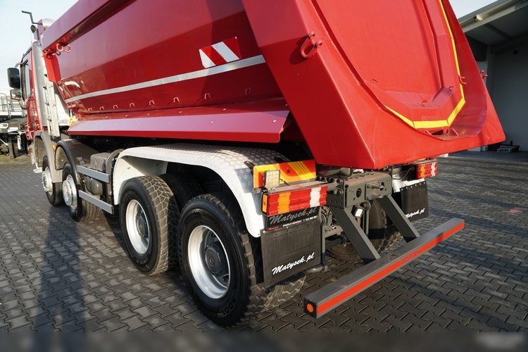 Mercedes -BENZ ACTROS 4141 / 8X6 / WYWROTKA TYLNOZSYPOWA / MEILLER KIPPER 5.3M / MANUAL /  zdjęcie 19