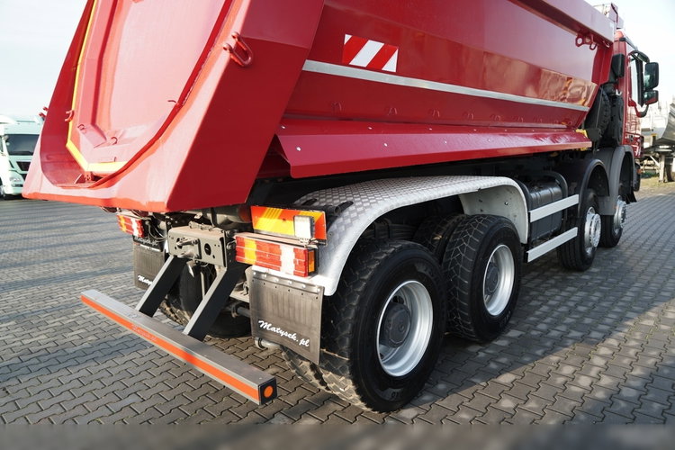 Mercedes -BENZ ACTROS 4141 / 8X6 / WYWROTKA TYLNOZSYPOWA / MEILLER KIPPER 5.3M / MANUAL /  zdjęcie 21