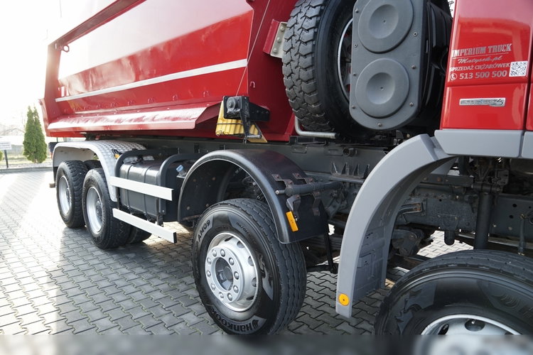 Mercedes -BENZ ACTROS 4141 / 8X6 / WYWROTKA TYLNOZSYPOWA / MEILLER KIPPER 5.3M / MANUAL /  zdjęcie 22