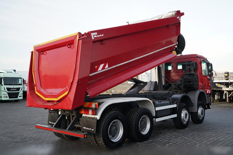 Mercedes -BENZ ACTROS 4141 / 8X6 / WYWROTKA TYLNOZSYPOWA / MEILLER KIPPER 5.3M / MANUAL /  zdjęcie 7