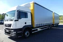 MAN TGM 18.340 / FIRANKA + WINDA / ZESTAW 38 EURO PALET / zdjęcie 3