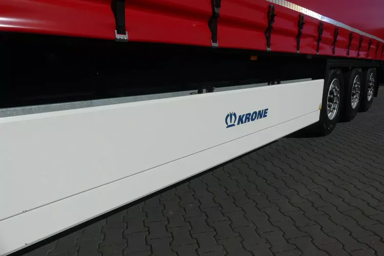 Krone FIRANKA / OŚ PODNOSZONA / IDEALNY STAN / PALECIARA / zdjęcie 16