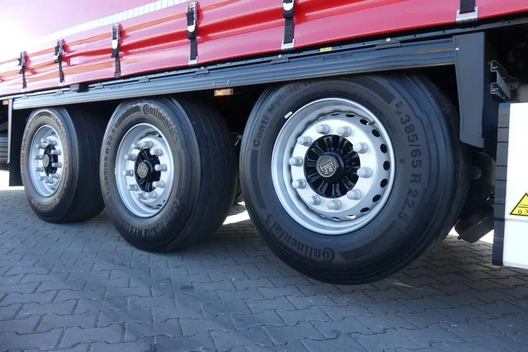 Krone FIRANKA / OŚ PODNOSZONA / IDEALNY STAN / PALECIARA / zdjęcie 17