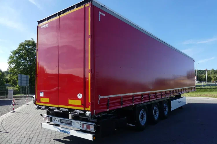 Krone FIRANKA / OŚ PODNOSZONA / IDEALNY STAN / PALECIARA / zdjęcie 7