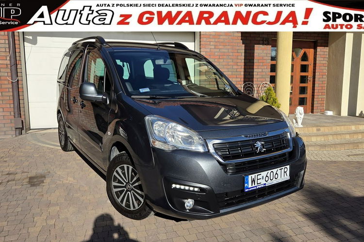 Peugeot Partner 2018.07- rej -1.6 HDI 100 KM, SALON PL, I WŁ, Tempomat F.vat23%, leasing zdjęcie 3