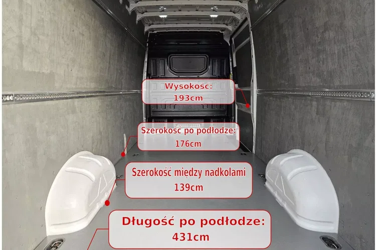 Volkswagen Crafter L3H2 89999zł NETTO 2.0TDi/140KM zdjęcie 17