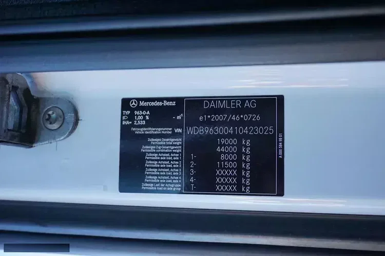 Mercedes ACTROS / 1836 / ACC / E 6 / MP 5 / ZESTAW PRZESTRZENNY / RETARDER zdjęcie 11