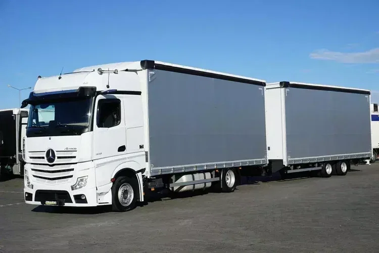 Mercedes ACTROS / 1836 / ACC / E 6 / MP 5 / ZESTAW PRZESTRZENNY / RETARDER zdjęcie 2