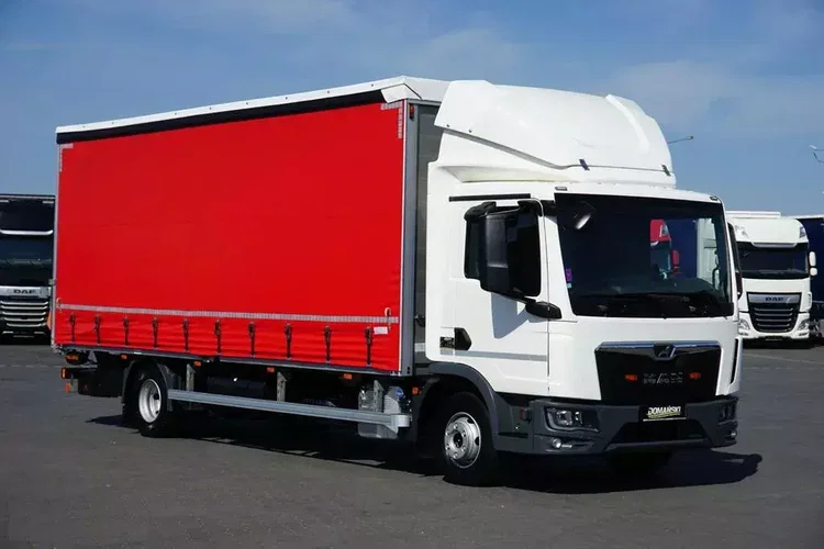 MAN TGL / 12.190 / E 6 / FIRANKA + WINDA / ŁAD. 6 525 KG / 16 PALET zdjęcie 2