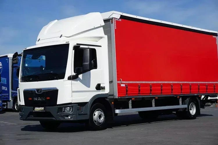 MAN TGL / 12.190 / E 6 / FIRANKA + WINDA / ŁAD. 6 525 KG / 16 PALET zdjęcie 22