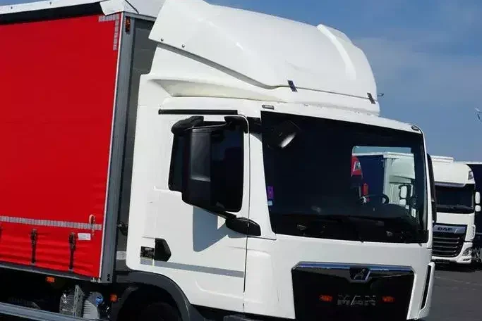 MAN TGL / 12.190 / E 6 / FIRANKA + WINDA / ŁAD. 6 525 KG / 16 PALET zdjęcie 28