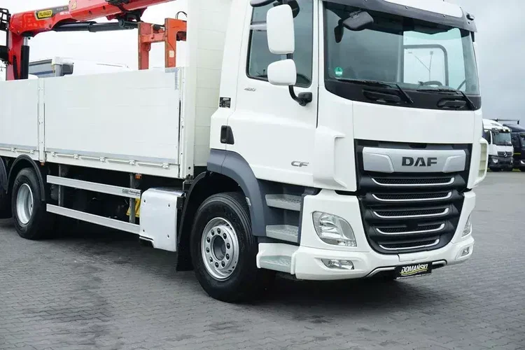 DAF CF / 480 / 6 X 2 / SKRZYNIOWY + HDS / PALFINGER PK 22 001L / OŚ SKRĘTNA / CHWYTAK zdjęcie 33