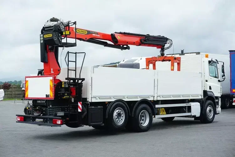 DAF CF / 480 / 6 X 2 / SKRZYNIOWY + HDS / PALFINGER PK 22 001L / OŚ SKRĘTNA / CHWYTAK zdjęcie 7