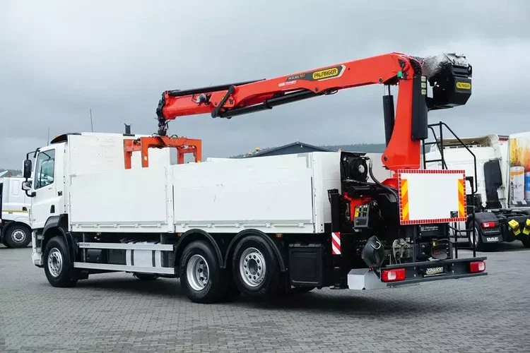 DAF CF / 480 / 6 X 2 / SKRZYNIOWY + HDS / PALFINGER PK 22 001L / OŚ SKRĘTNA / CHWYTAK zdjęcie 8