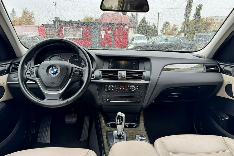 BMW X3 4x4 Skóry Navi Gwarancja zdjęcie 14