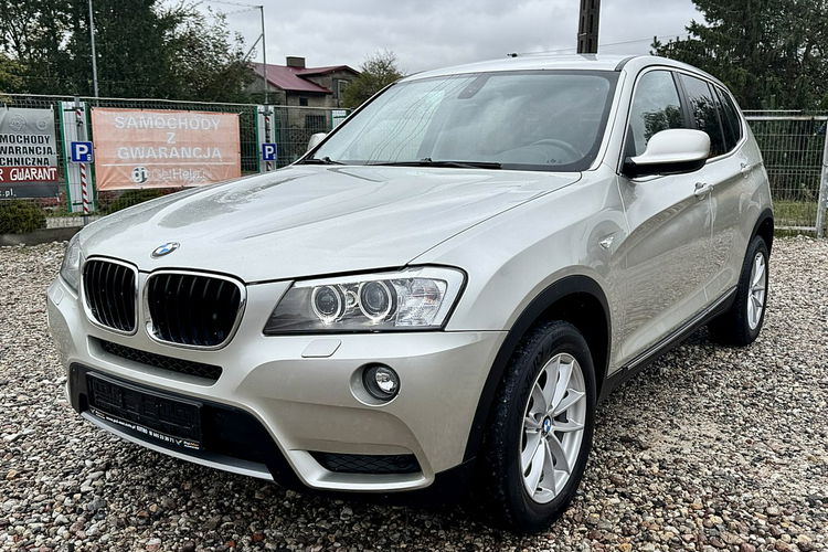 BMW X3 4x4 Skóry Navi Gwarancja zdjęcie 2