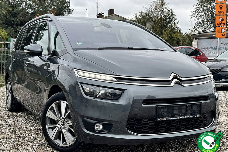 Citroen C4 Grand Picasso Exclusive Masaże Skóry Xenon Gwarancja zdjęcie 1