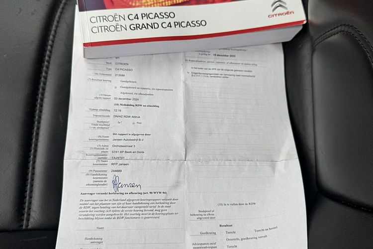 Citroen C4 Grand Picasso Exclusive Masaże Skóry Xenon Gwarancja zdjęcie 19