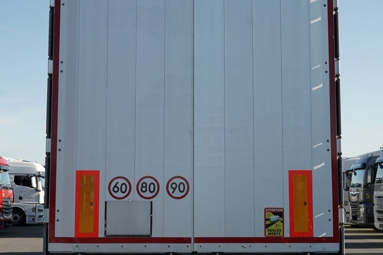 Schmitz -CARGOBULL / FIRANKA / STANDARD / MULDA DO STALI - 9 M / DACH PODNOSZONY / OŚ PODNOSZONA / 2021 ROK zdjęcie 11