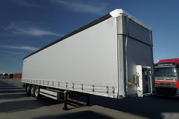 Schmitz -CARGOBULL / FIRANKA / STANDARD / MULDA DO STALI - 9 M / DACH PODNOSZONY / OŚ PODNOSZONA / 2021 ROK zdjęcie 2