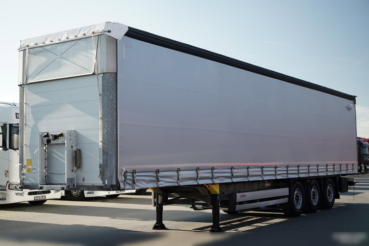 Schmitz -CARGOBULL / FIRANKA / STANDARD / MULDA DO STALI - 9 M / DACH PODNOSZONY / OŚ PODNOSZONA / 2021 ROK zdjęcie 3