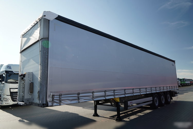 Schmitz -CARGOBULL / FIRANKA / STANDARD / MULDA DO STALI - 9 M / DACH PODNOSZONY / OŚ PODNOSZONA / 2021 ROK zdjęcie 4
