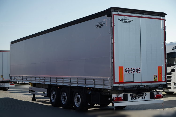 Schmitz -CARGOBULL / FIRANKA / STANDARD / MULDA DO STALI - 9 M / DACH PODNOSZONY / OŚ PODNOSZONA / 2021 ROK zdjęcie 6