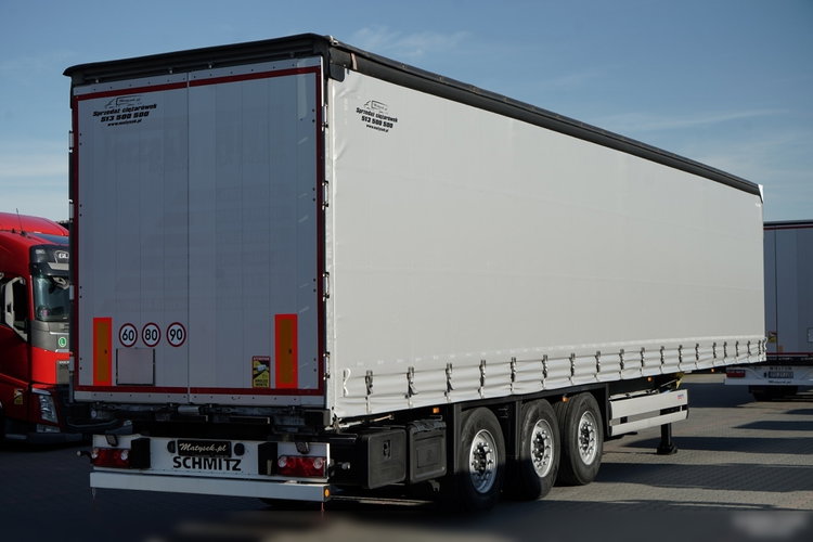 Schmitz -CARGOBULL / FIRANKA / STANDARD / MULDA DO STALI - 9 M / DACH PODNOSZONY / OŚ PODNOSZONA / 2021 ROK zdjęcie 7