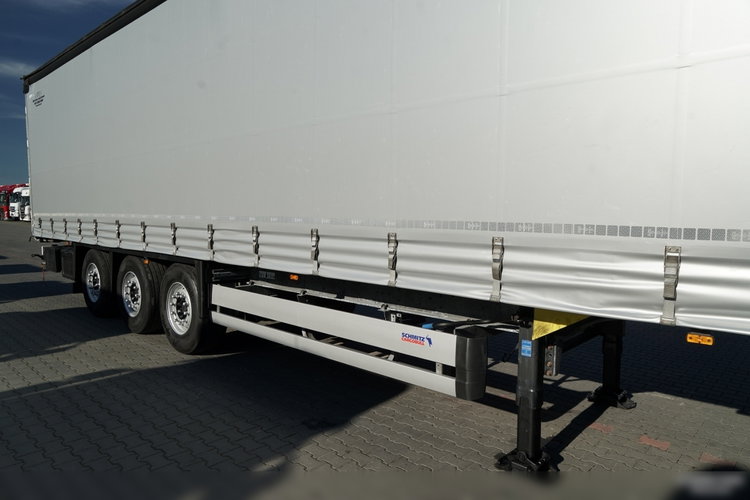 Schmitz -CARGOBULL / FIRANKA / STANDARD / MULDA DO STALI - 9 M / DACH PODNOSZONY / OŚ PODNOSZONA / 2021 ROK zdjęcie 8