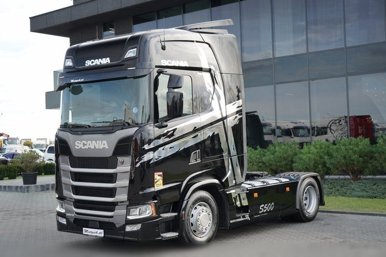 Scania S 500 / RETARDER / KLIMA POSTOJOWA / CAŁA NA PODUSZKACH / OPONY 100% zdjęcie 4