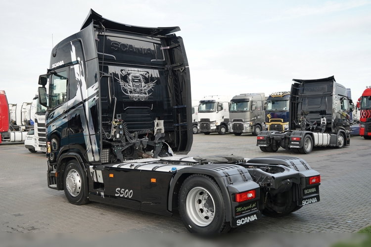 Scania S 500 / RETARDER / KLIMA POSTOJOWA / CAŁA NA PODUSZKACH / OPONY 100% zdjęcie 7