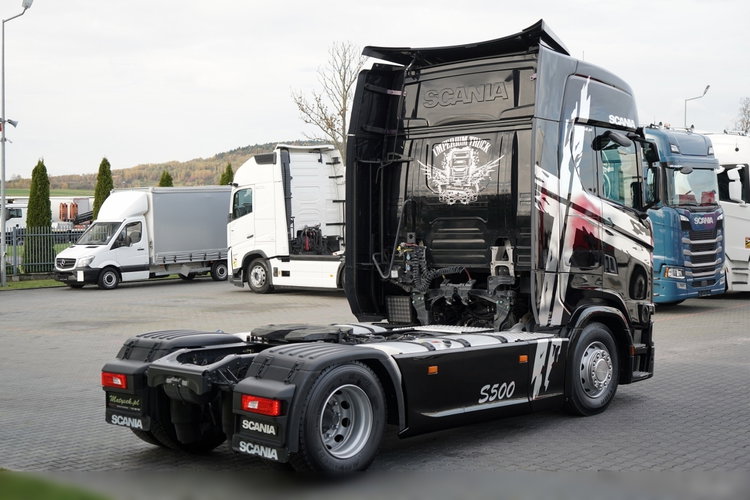 Scania S 500 / RETARDER / KLIMA POSTOJOWA / CAŁA NA PODUSZKACH / OPONY 100% zdjęcie 8