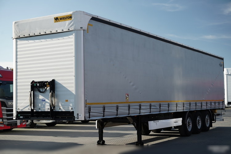 Wielton /  FIRANKA / STANDARD / OŚ PODNOSZONA / DACH PODNOSZONY / SAF  zdjęcie 3