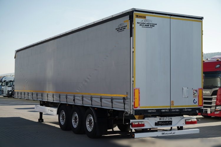 Wielton /  FIRANKA / STANDARD / OŚ PODNOSZONA / DACH PODNOSZONY / SAF  zdjęcie 6