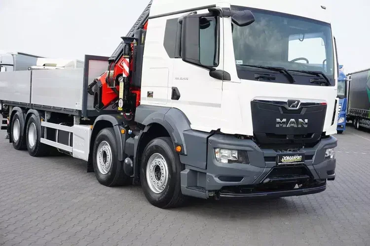 MAN TGS / 35.470 / E 6 / SKRZYNIOWY + HDS / FASSI F 545 / ŁAD. 13 105 KG / PILOT zdjęcie 21