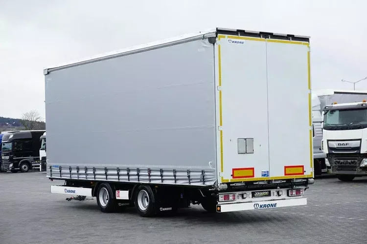 Krone TANDEM / FIRANKA / 19 PALET / DŁ. 7.75 M zdjęcie 6