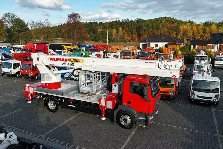 MAN TGM 18.280 Zwyżka WUMAG WT 450 Podnośnik Koszowy zdjęcie 1