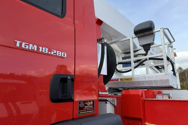 MAN TGM 18.280 Zwyżka WUMAG WT 450 Podnośnik Koszowy zdjęcie 12