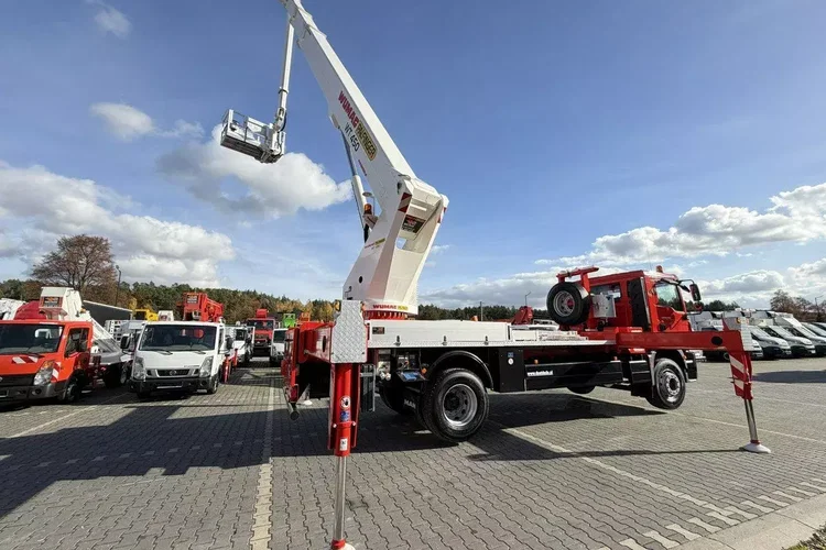 MAN TGM 18.280 Zwyżka WUMAG WT 450 Podnośnik Koszowy zdjęcie 15